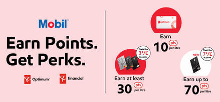 Earn points. Get Perks.